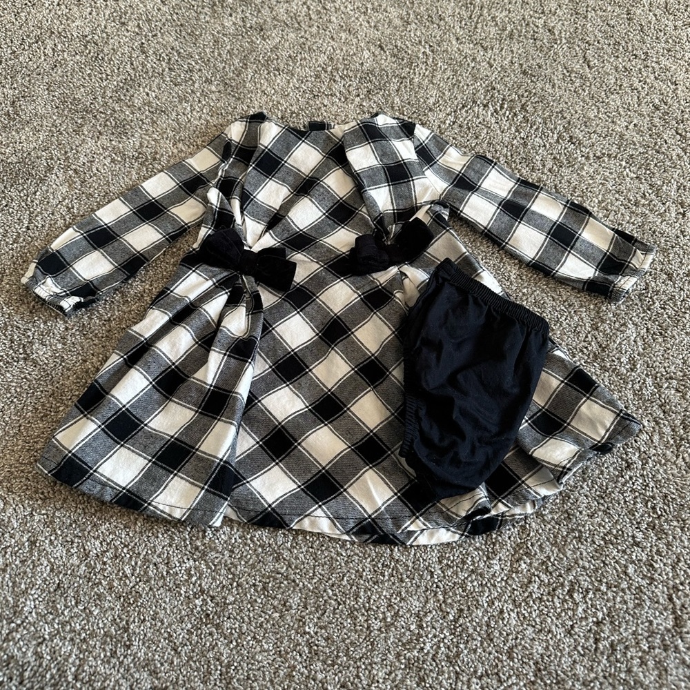 $8 or 3 for $18- Buffalo Check Holiday Dress